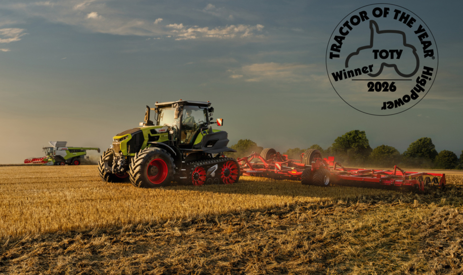 De nieuwe AXION 9.450 TERRA TRAC